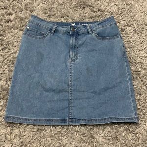 Denim skirt from Lee
